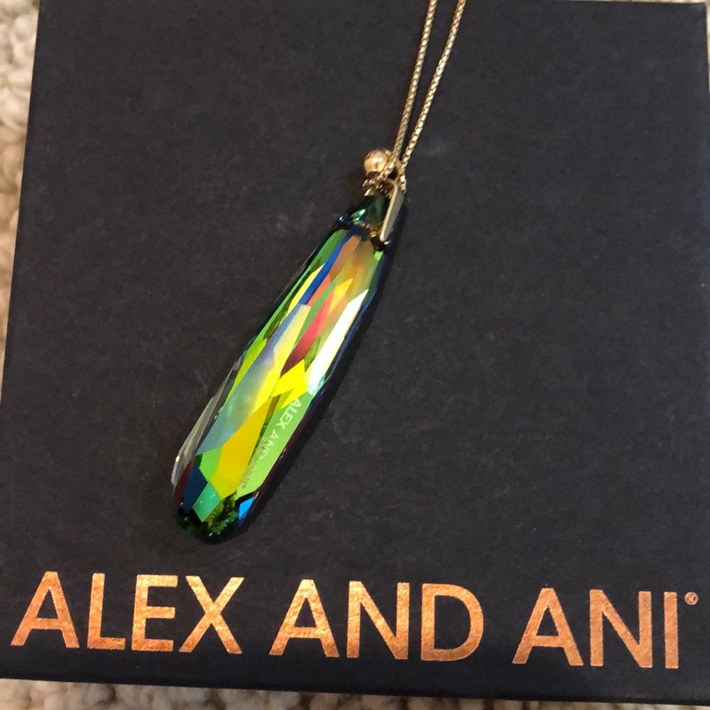 Alex and ani crystal necklace